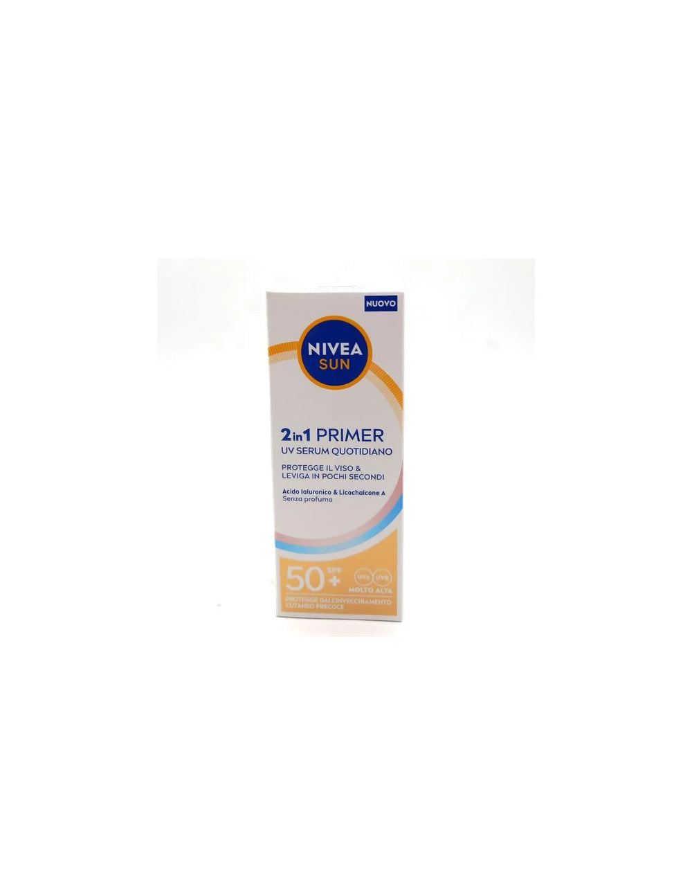 Nivea Sun Facial – Serum Solar Acido Hialuronico Sfp50 Unisex, 30 ml