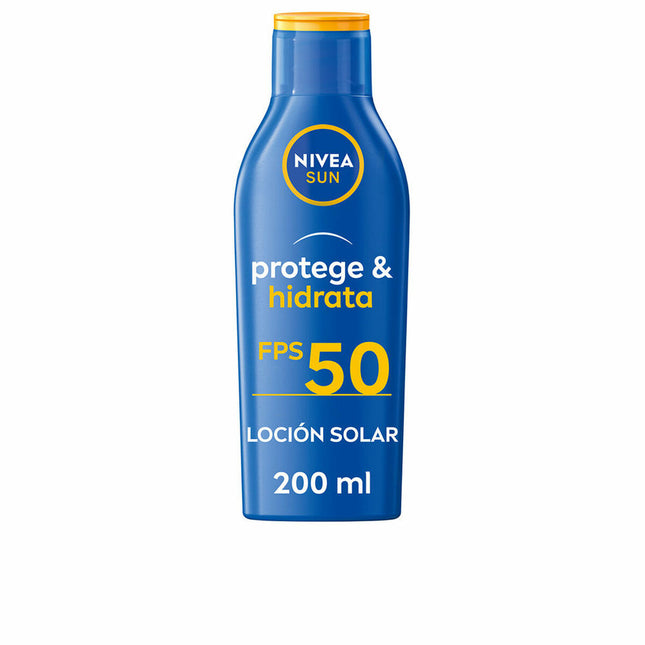 Nivea Sun Protege y Hidrata Loción Spf50 Unisex, 200 ml