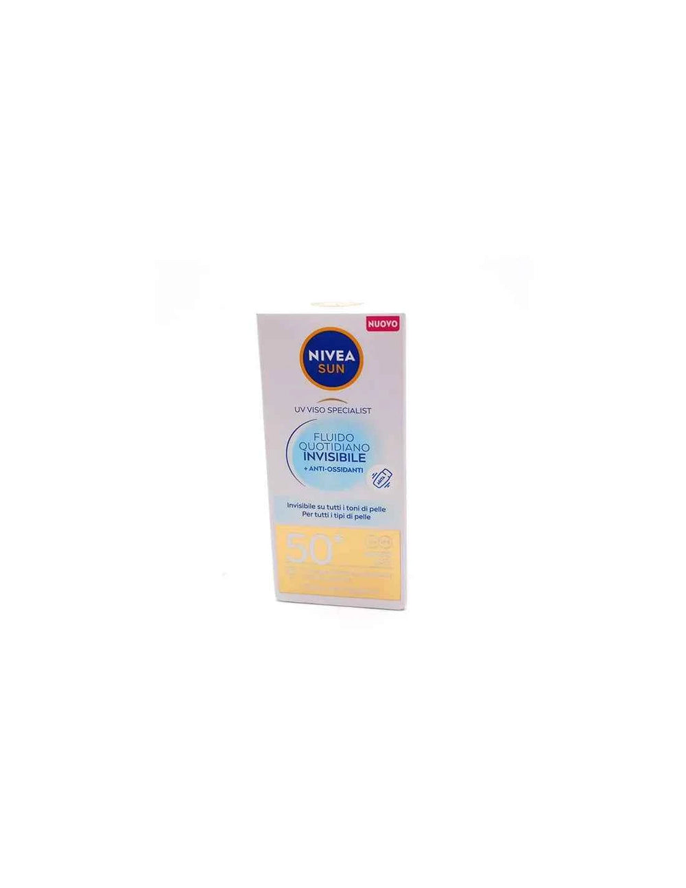 Nivea Sun Facial Uv Fluido Invisible Sfp50 Unisex, 40 ml