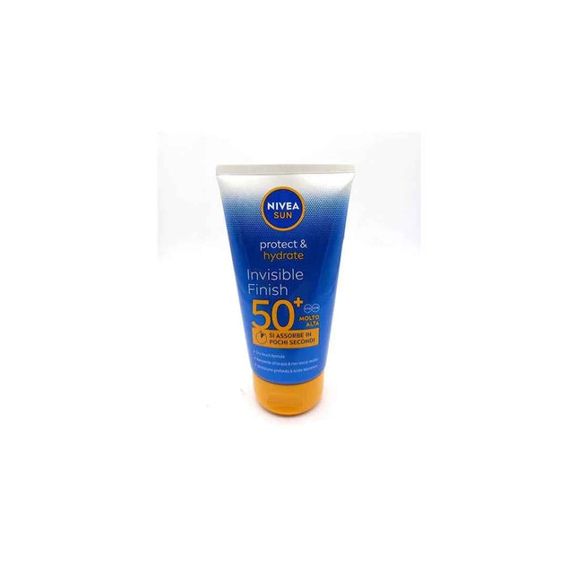 Nivea Sun Protege e Hidrata Leche Solar Acabado Invisible Sfp50 Unisex, 150 ml
