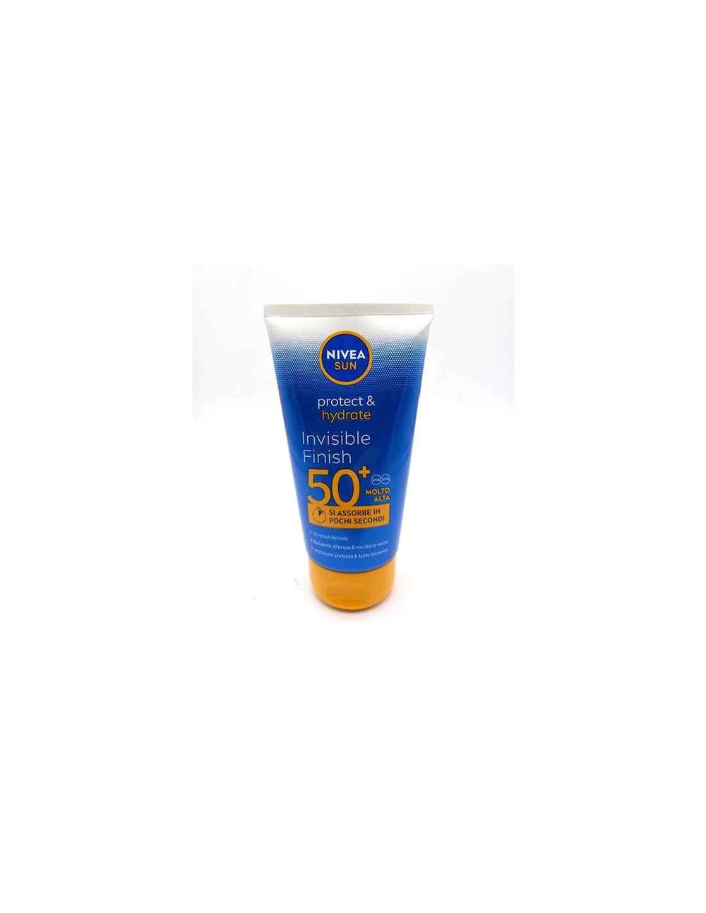 Nivea Sun Protege e Hidrata Leche Solar Acabado Invisible Sfp50 Unisex, 150 ml