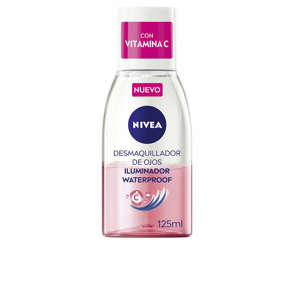 Nivea Desmaquillador De Ojos Iluminador Waterproof Unisex, 125 ml