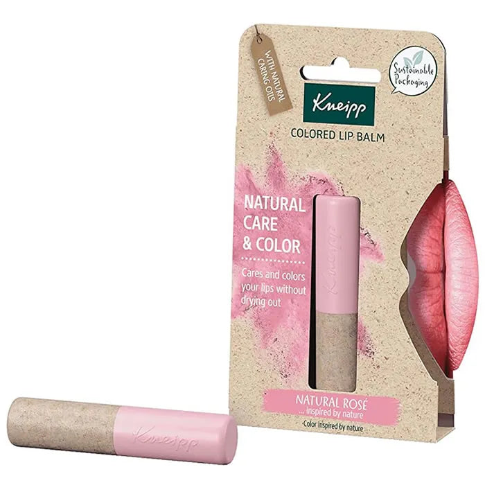 Kneipp Colored Lip Balm Natural Rosé, 3,5 g