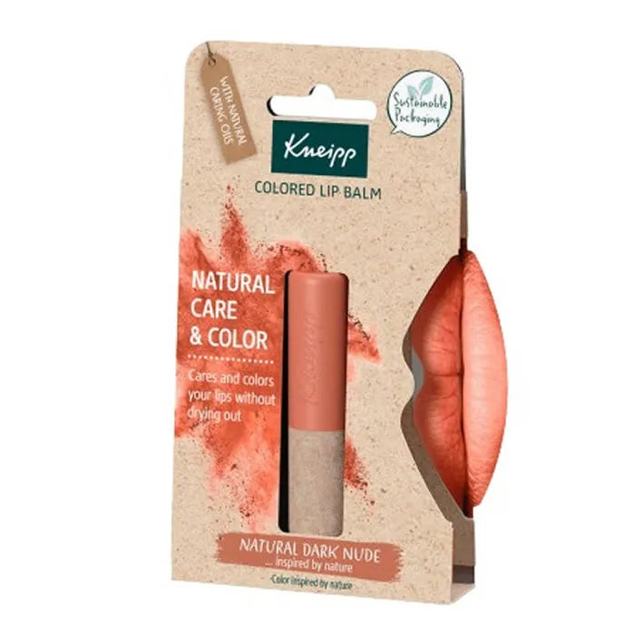 Kneipp Colored Lip Balm Natural Dark Nude, 3,5 g