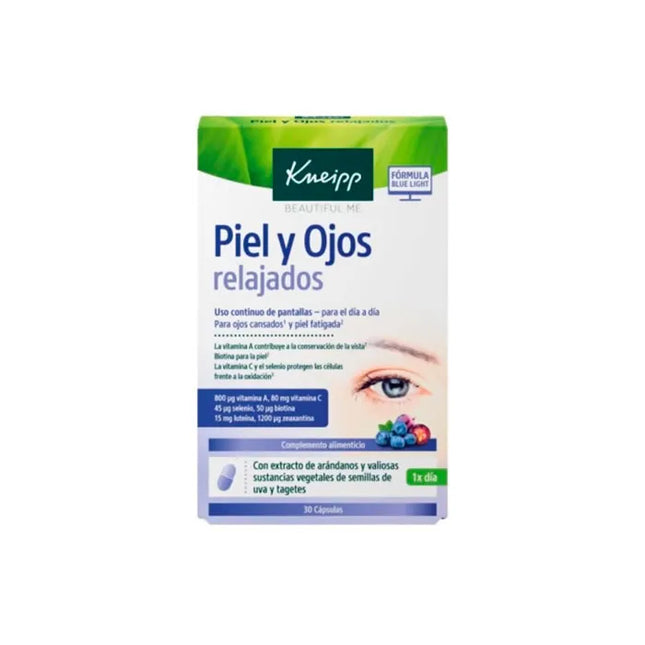 Kneipp Relaxed Skin & Eyes Unisex, 30 capsules