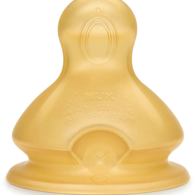 NUK Tetina Ancha Alimento First Choice Talla 1 L Latex 2 Units Nuk