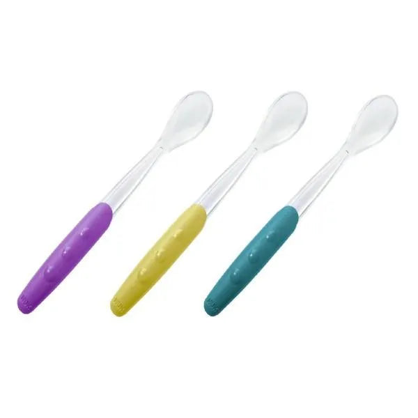 NUK Silicone Spoons Learning Easy, 2 Units