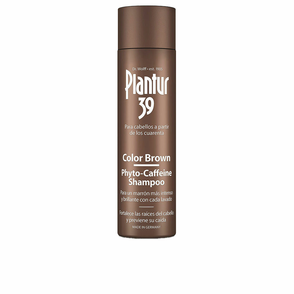 Alpecin Phyto-Caffeine Color Brown Champú Anticaída Para Cabello Castaño Unisex, 250 ml