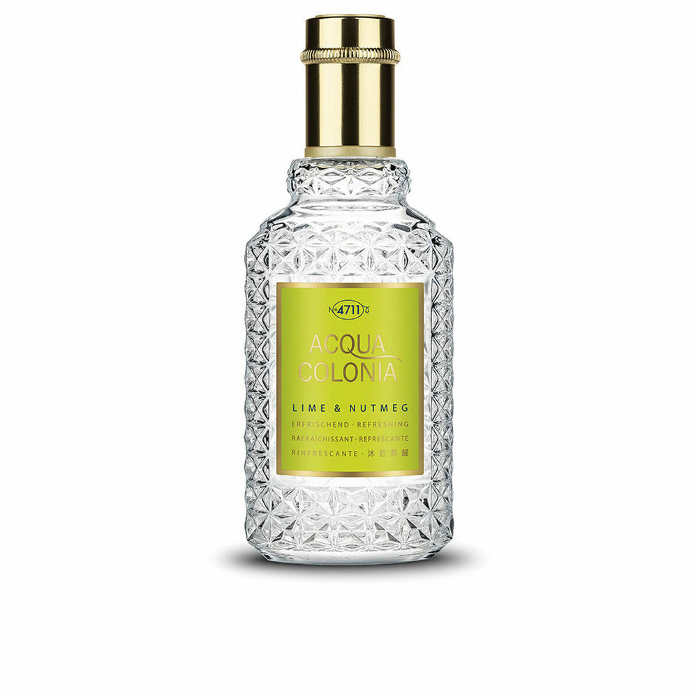 Mäurer & Wirtz 4711 Acqua Colonia Lime & Nutmeg – Eau de Cologne for Unisex, 50 ml