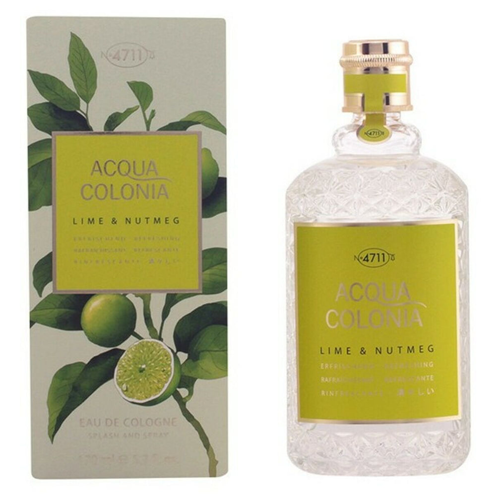 Mäurer & Wirtz 4711 Acqua Colonia Lime & Nutmeg – Eau de Cologne for Unisex, 50 ml