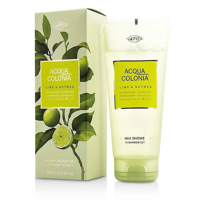 4711 Refresh Lime y Nutmeg – Gel Unisex, 200 ml