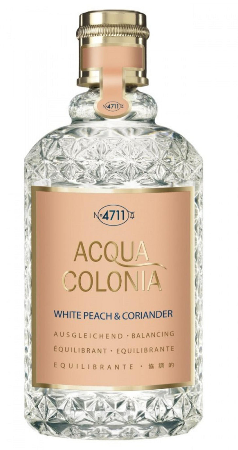 4711 Acqua Colonia White Peach & Coriander – Eau de Cologne Unisex, 50 ml