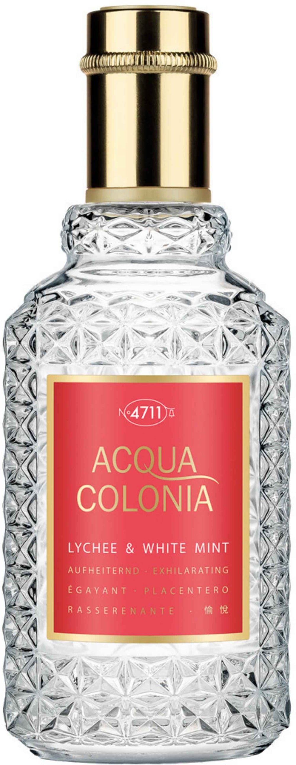 4711 Acqua Colonia Lychee & White Mint – Eau de Cologne Unisex, 50 ml