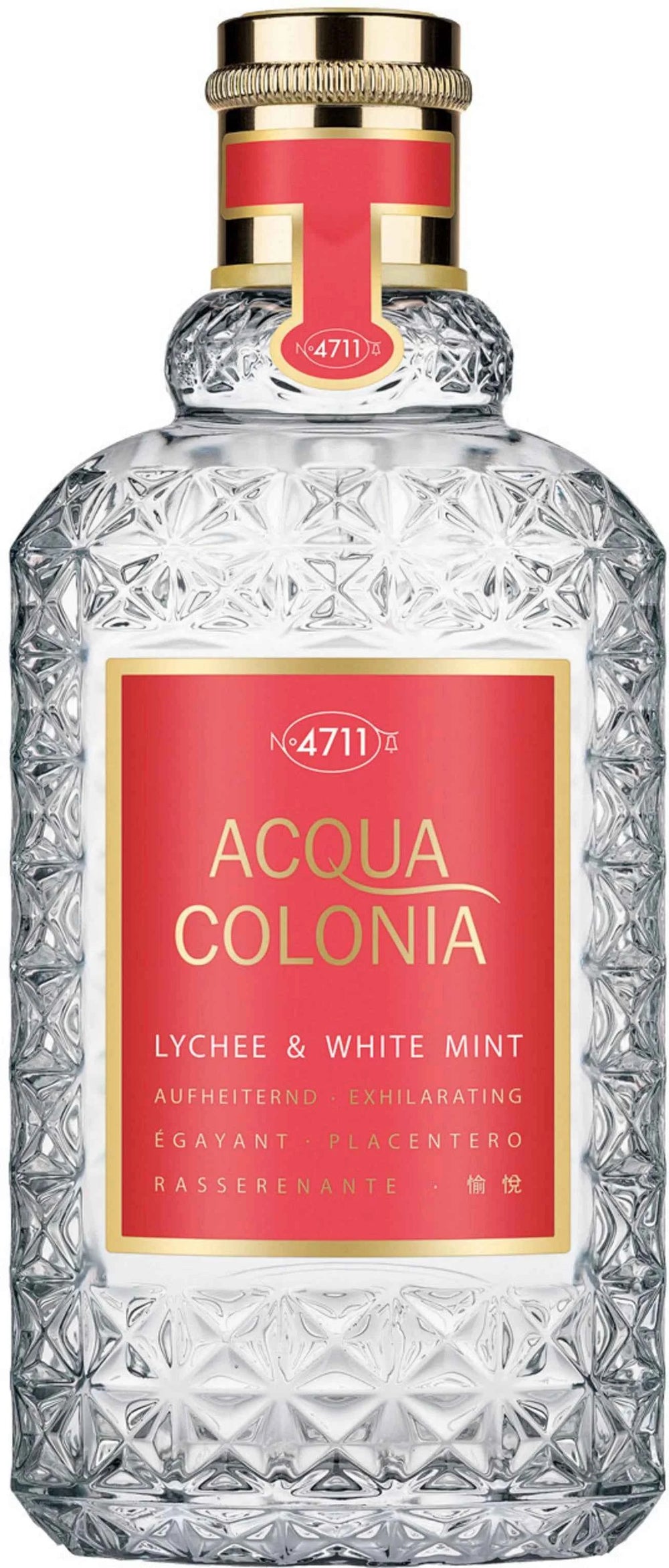 4711 Acqua Colonia Lychee & White Mint – Eau de Cologne Unisex, 170 ml