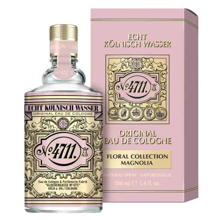 4711 Floral Collection Magnolia – Eau de Cologne for Women Spray, 100 ml