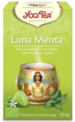 YOGI TEA Menta y Lima, 17 X 1,8 g