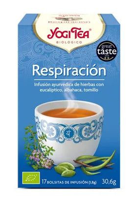 YOGI TEA Respiracion 15 Bolsitas