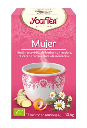 YOGI TEA Mujer 17 Bolsitas X, 1,8 g