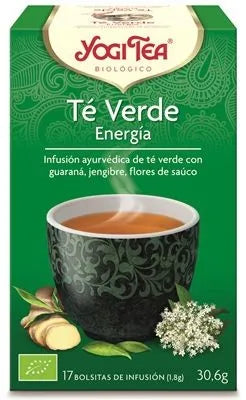 YOGI TEA Energia Te Verde 17 Bolsit