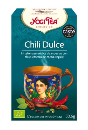 YOGI TEA Chili Dulce, 17 X 1,8 g