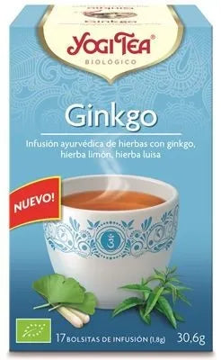 YOGI TEA Ginkgo, 17 X 1,8 g