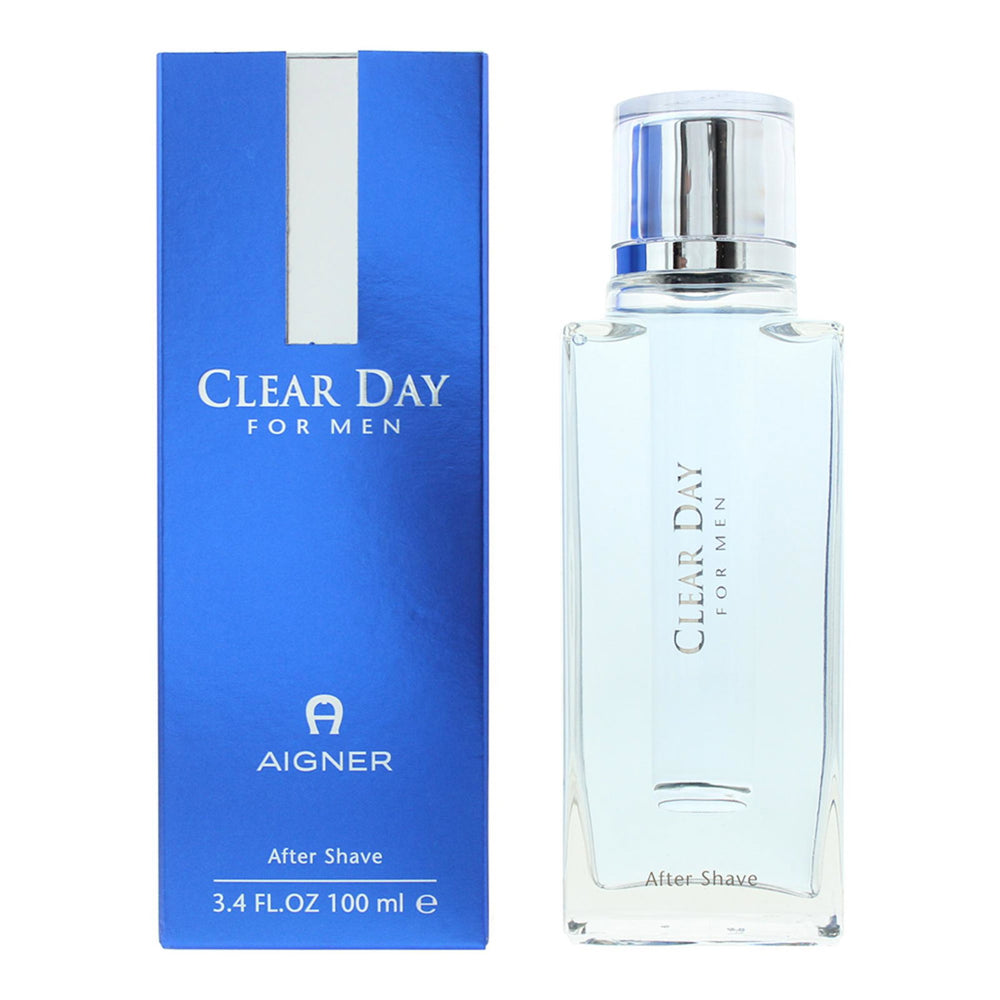 Etienne Aigner Clear Day – Aftershave Lotion for Men, 100 ml