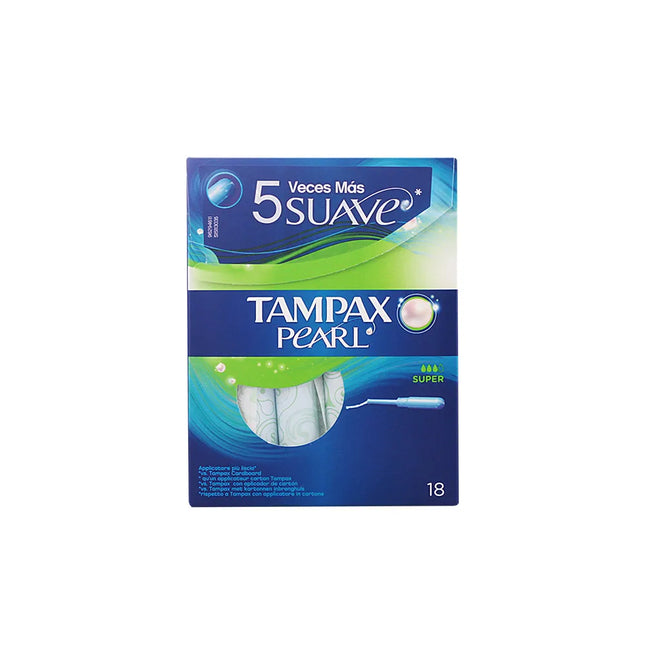 Tampax Pearl Super Unisex, 18 Units