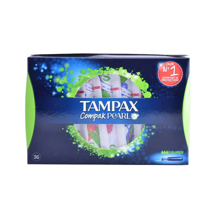 Tampax Pearl Compak Super, 36 Units