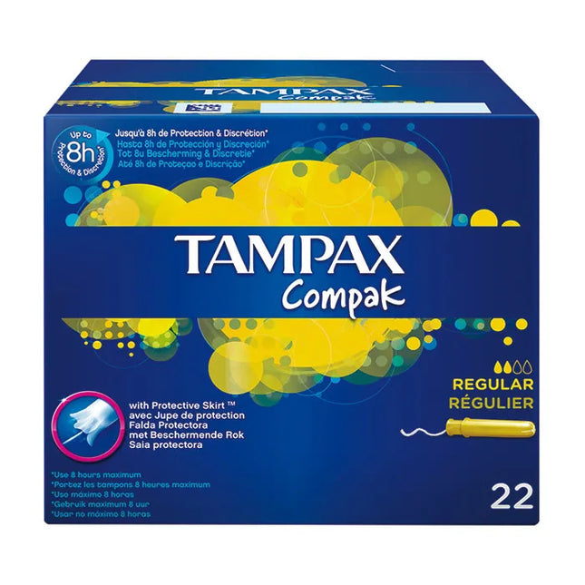 Tampax Compak Regular, 22 Units