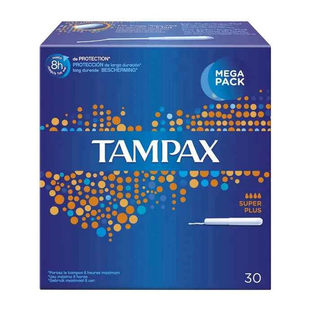 Tampax Super Plus, 30 Units