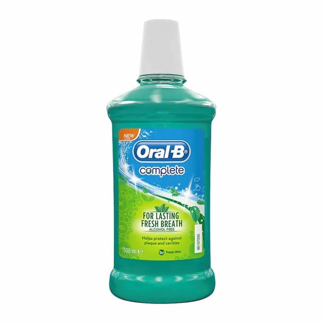 Oral-b Complete Mouthwash Fresh Mint, 500 ml
