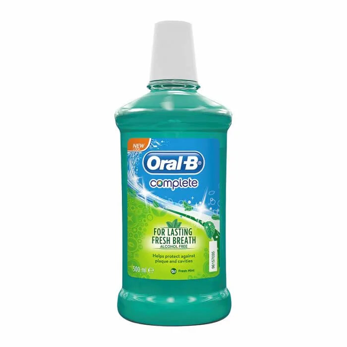 Oral-b Complete Mouthwash Fresh Mint, 500 ml