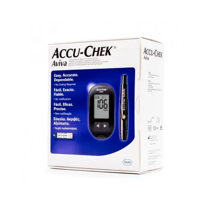 Accu-chek Aviva Glucose Meter Set