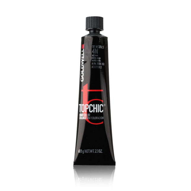 Goldwell TopChic – Permanent Hair Dye for Women, 4N Middle Brown, 60 ml