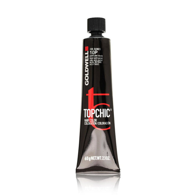 Goldwell Top Chic – Permanent Hair Dye for Women, 10P Pastel Pearl Blonde, 60 ml