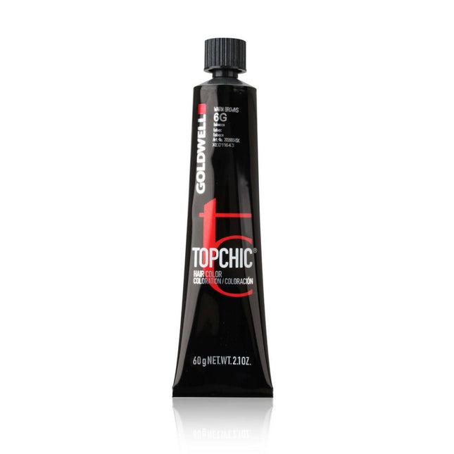 Goldwell TopChic – Permanent Hair Dye for Women, 6G Tabacco, 60 ml