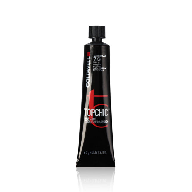 Goldwell TopChic – Permanent Hair Dye for Women, 7G Hazel, 60 ml