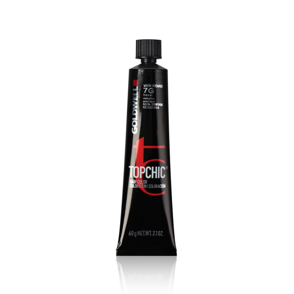 Goldwell TopChic – Permanent Hair Dye for Women, 7G Hazel, 60 ml
