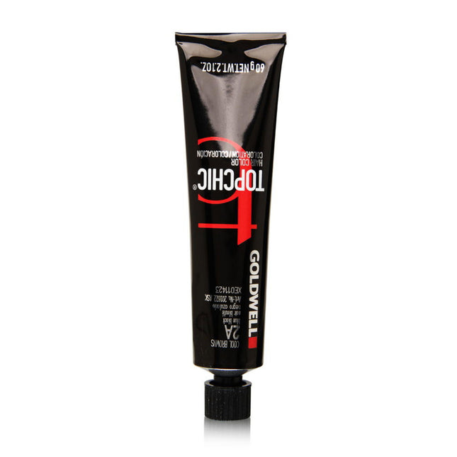 Goldwell TopChic – Permanent Hair Dye for Women, 2A Blue Black, 60 ml