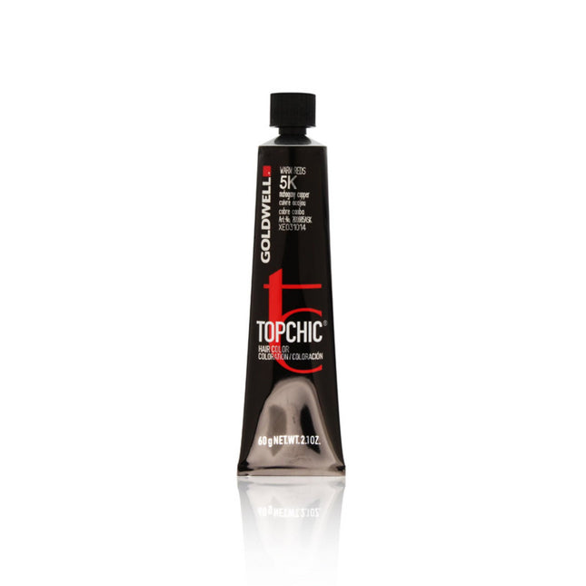 Goldwell TopChic – Permanent Hair Dye for Women, 5K Mahogany Copper, 60 ml