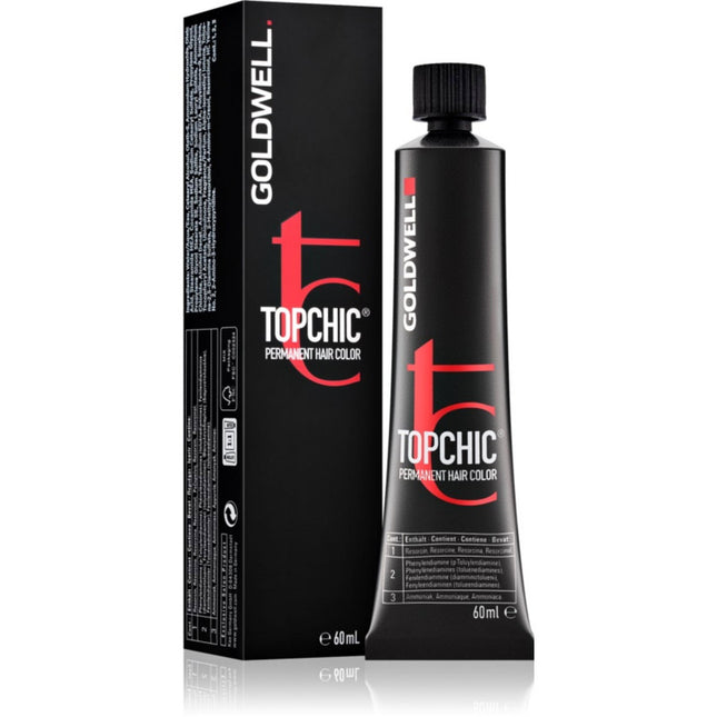 Goldwell TopChic – Permanent Hair Dye for Women, 6RV MAX Stunning Purple, 60 ml