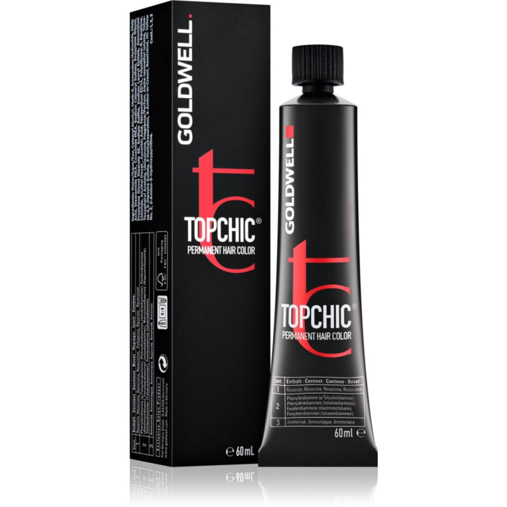 Goldwell TopChic – Permanent Hair Dye for Women, 6RV MAX Stunning Purple, 60 ml