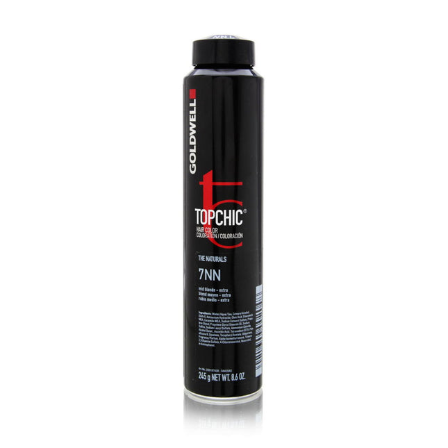 Goldwell TopChic – Permanent Hair Dye for Women, 7NN Mid Blonde Extra, 250 ml