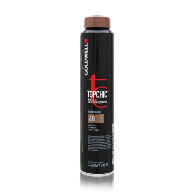 Goldwell TopChic – Permanent Hair Dye for Women, 6B Gold Brown, 250 ml