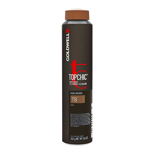 Goldwell TopChic – Permanent Hair Dye for Women, 7B Medium Blonde Beige, 250 ml