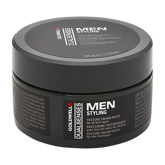 Goldwell Dualsenses Men – Hair Styling Paste for Men, Natural, Medium, For Hair, 100 ml