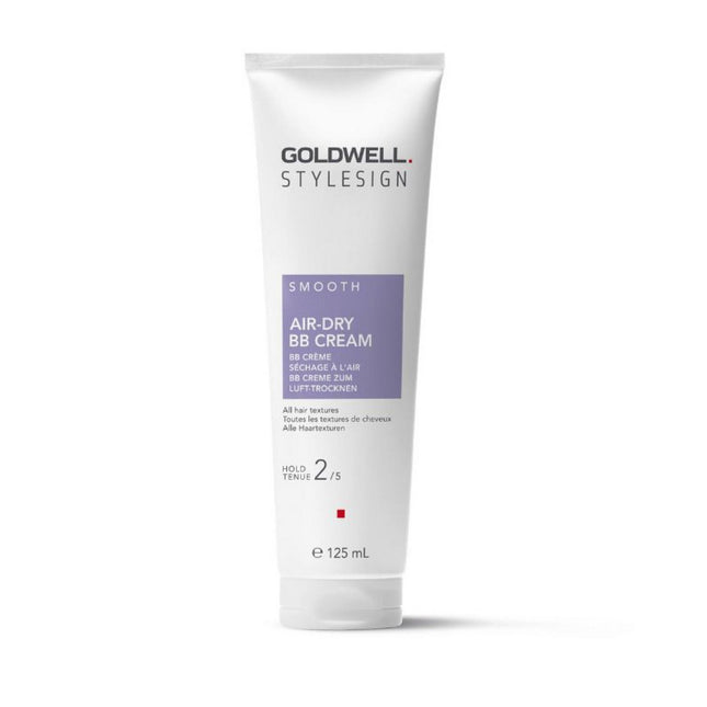 Goldwell Stylesign Smooth Air-Dry BB Cream – Hair Styling Cream for Women, Light-to-Medium Hold, 125 ml
