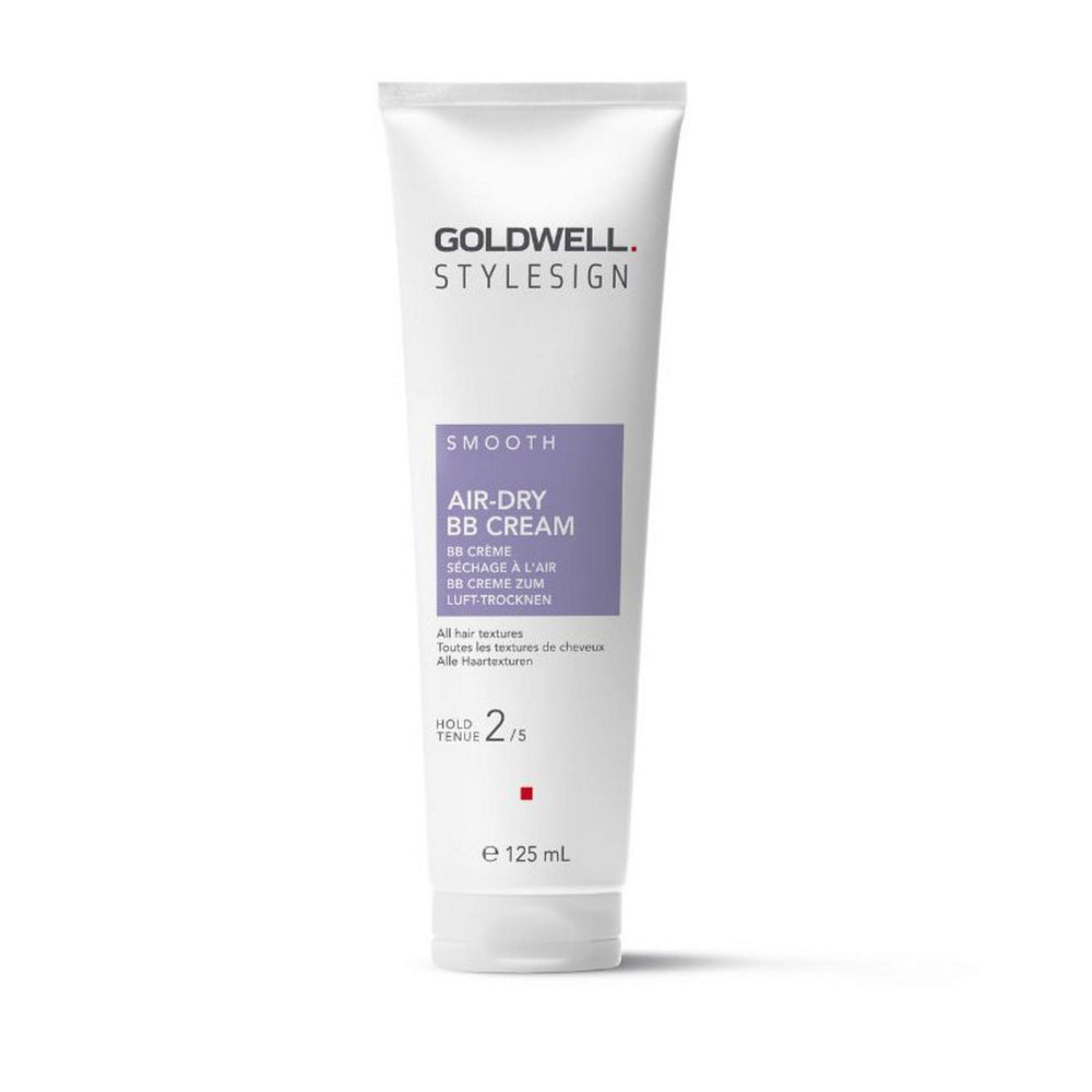 Goldwell Stylesign Smooth Air-Dry BB Cream – Hair Styling Cream for Women, Light-to-Medium Hold, 125 ml