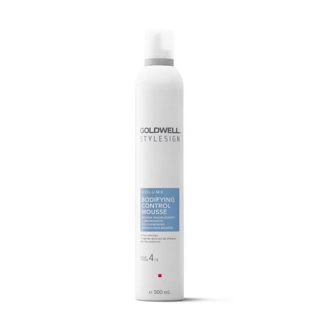 Goldwell Stylesign Bodifying Control – Hair Styling Mousse Unisex, Volumizing, Hold Level 4/5, 500 ml