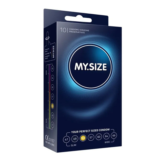 My.size My Size 53 Condoms, 10 Units